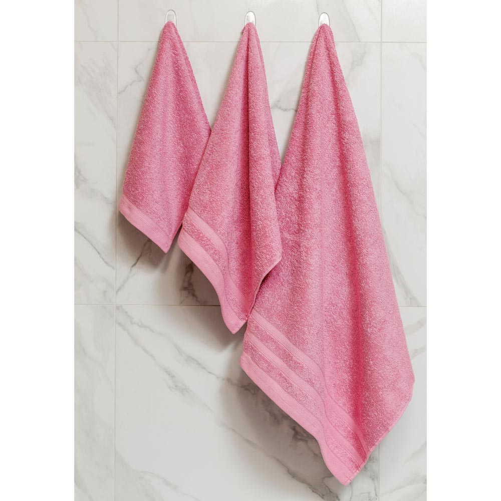 Полотенце махровое PROVANCE "Виана, розовые сны" 30х70см, 100% хлопок, 2 цвета - #3