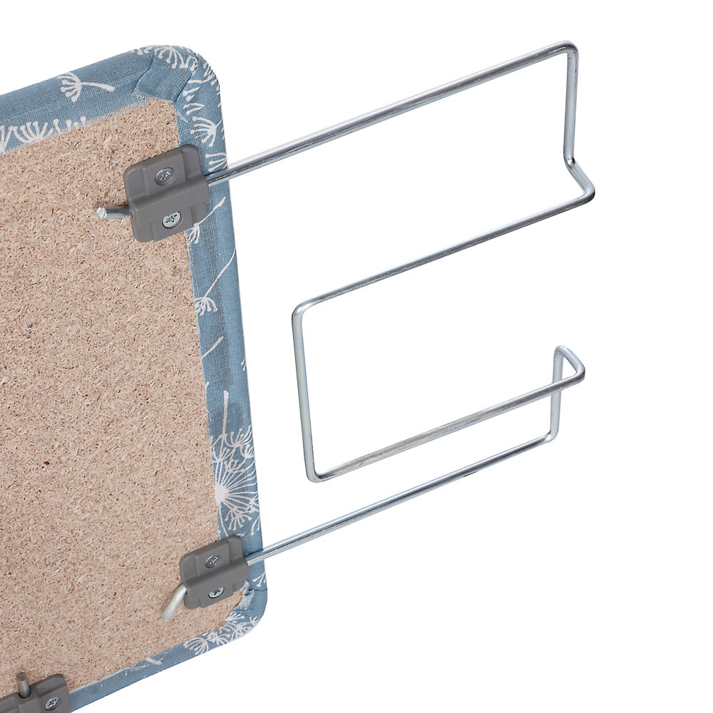 VETTA Доска гладильная ДСП, 1120х350х80(ДхШхВ)мм,выдвиж.подставка п/утюг,подрукавник,удл. 1,6м ДЛ-4 - #9