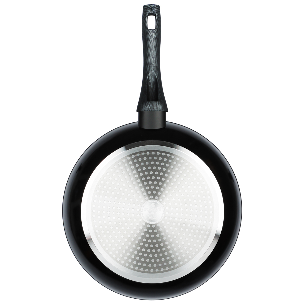 SATOSHI Карбон Сковорода литая d28см, антипригарное покрытие Мрамор, индукция - #3