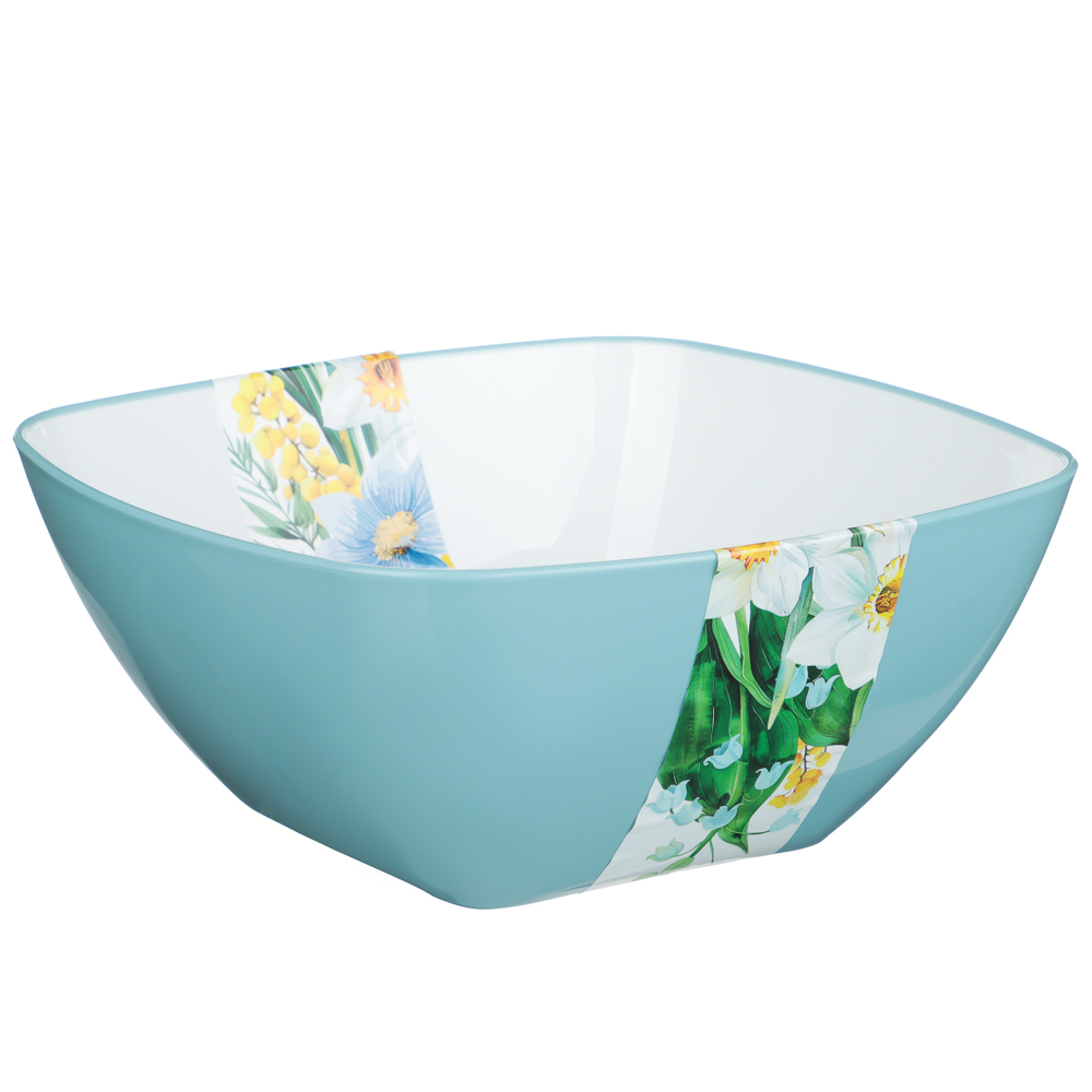 Салатник DUO 2л, пластик, 2 цвета - #7