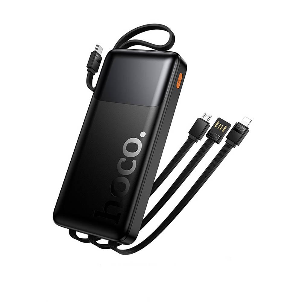 Аккумулятор мобильный hoco. модель J156 10000мАч, 22.5Вт+PD20Вт, 4 кабеля, черный - #5
