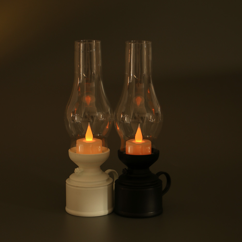 Светильник LED декоративный,7х9,5x24,5 см, 3хААА, пластик, 2 цвета - #8