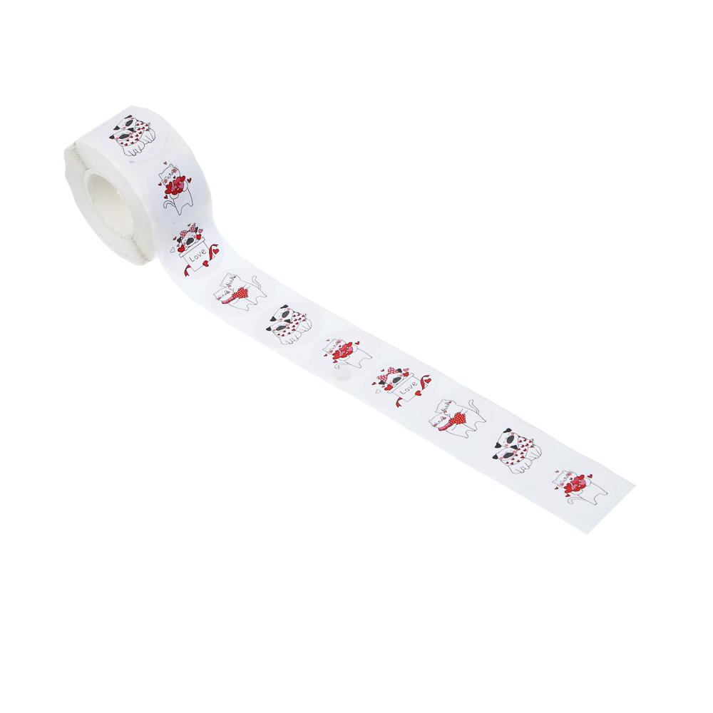 Наклейки для подарков, 500 наклеек, 2,5см, 3 вида - #6