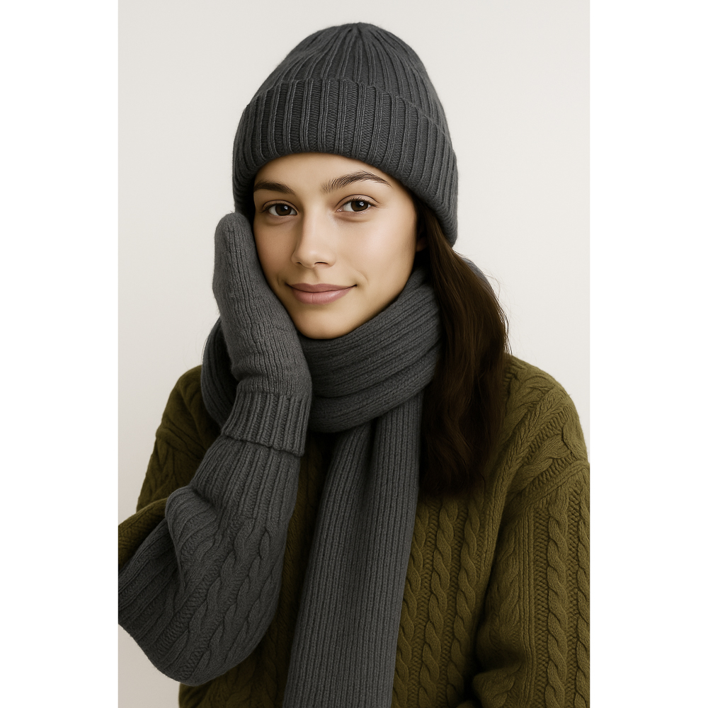 GALANTE Шапка женская бини однослойная, р.56, 100% акрил, цвета в ас-те, ОЗ25-01 - #6