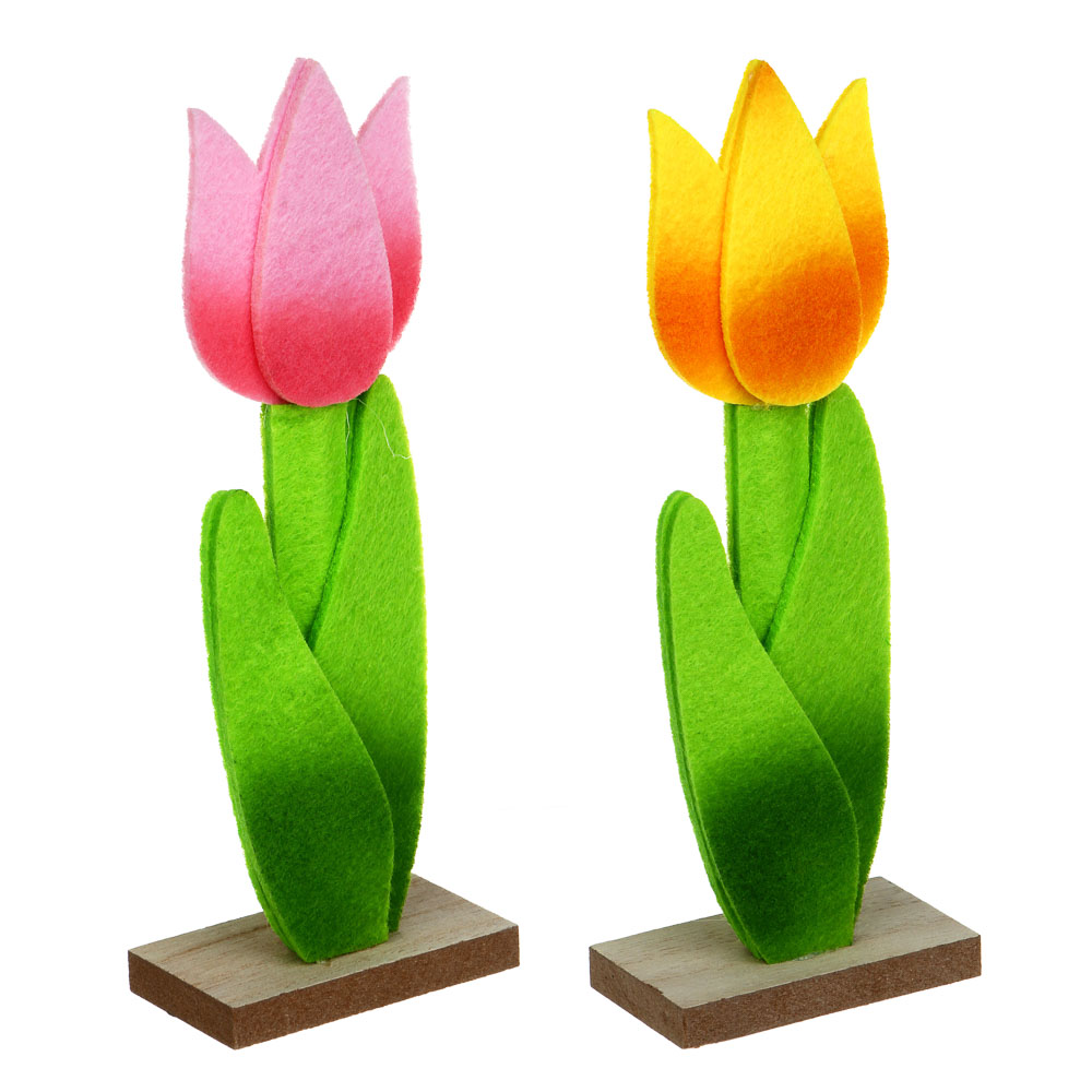 Цветок декоративный "Тюльпан" - #1