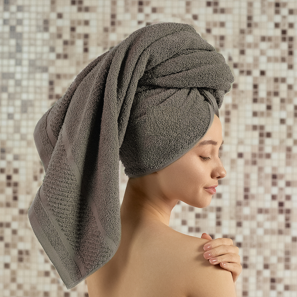 PROVANCE Виана Полотенце махровое, 100% хлопок, 70х130см, 450гр/м, бежевый - #7