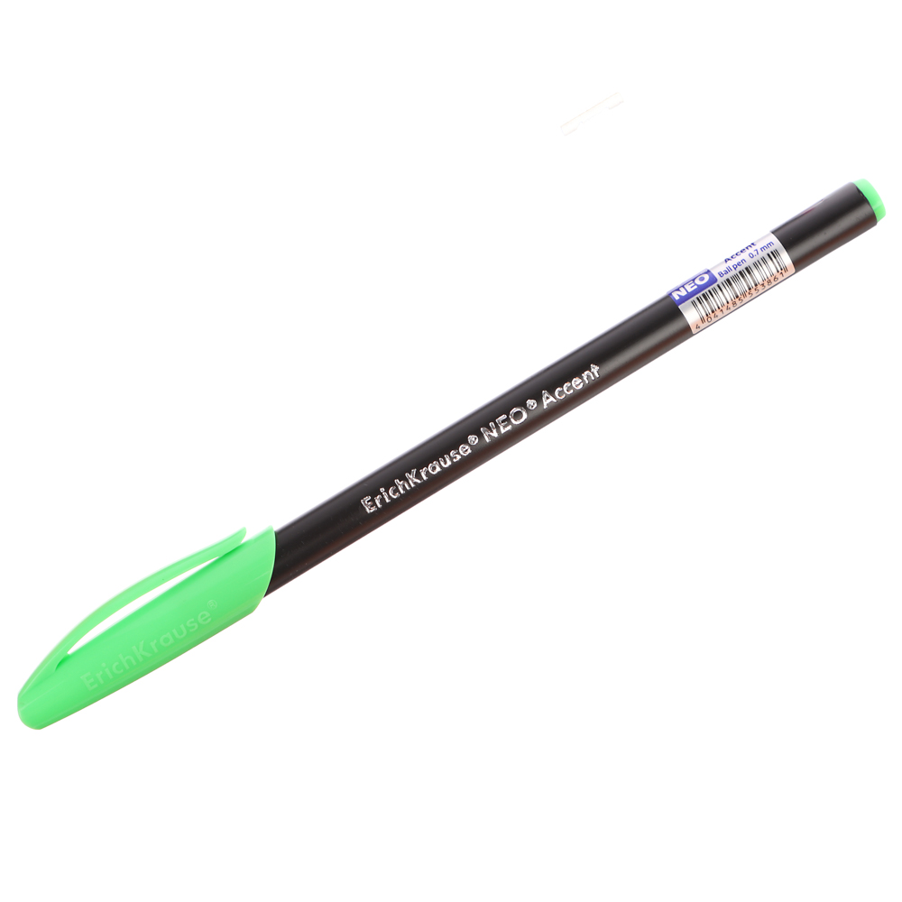 Ручка шариковая Erich Krause синяя "Нео Стик Эксент", наконечник 0,7 мм, 55386 - #1