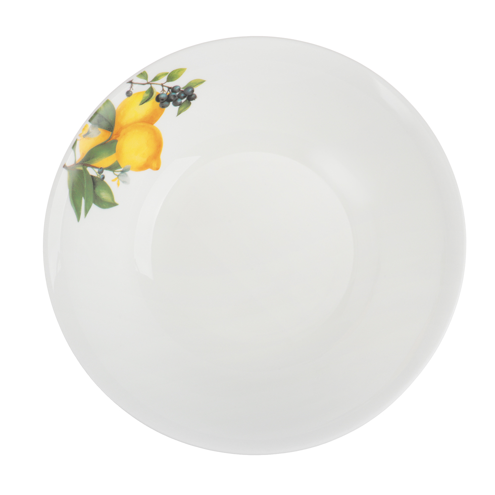 MILLIMI Лимоны Салатник, опаловое стекло, 1380мл, 23х6.6см - #4