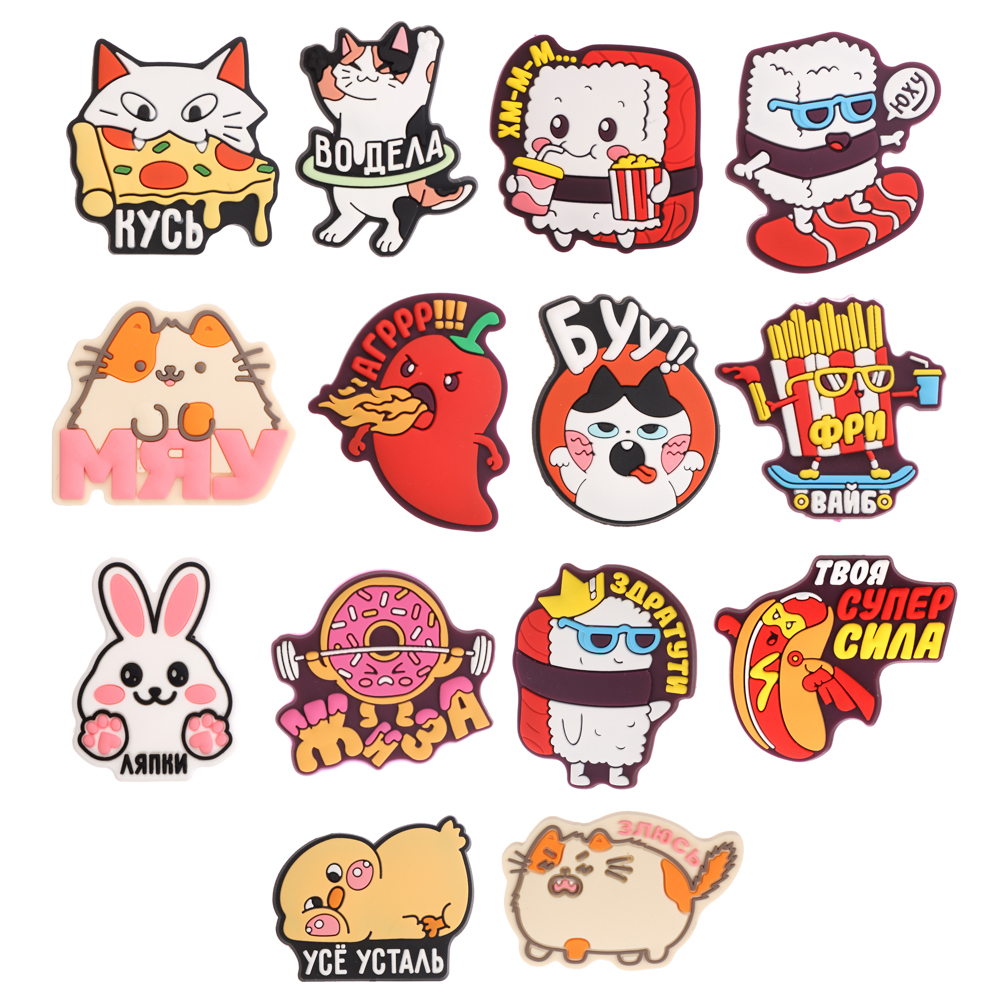 Значки приколы "Мемчики", в ассортименте - #1