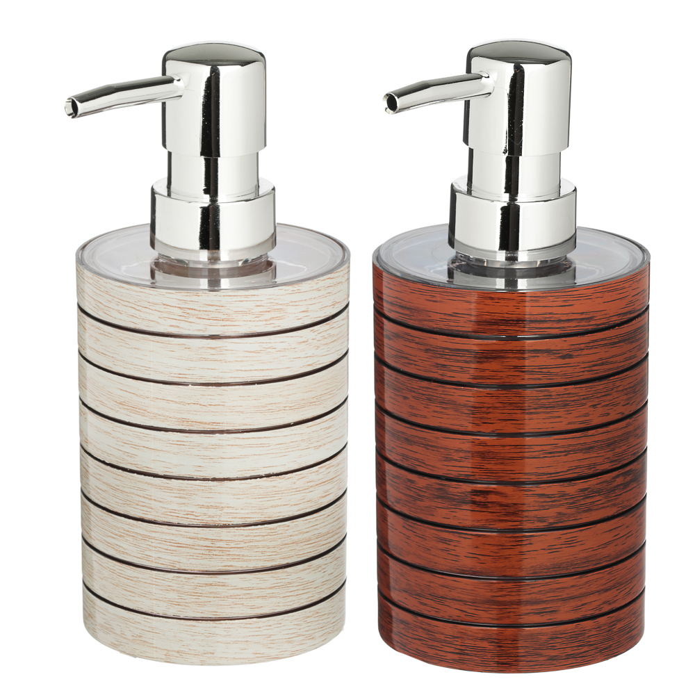 VETTA Дозатор для жидкого мыла "Тепло дерева", пластик, 2 цвета - #1