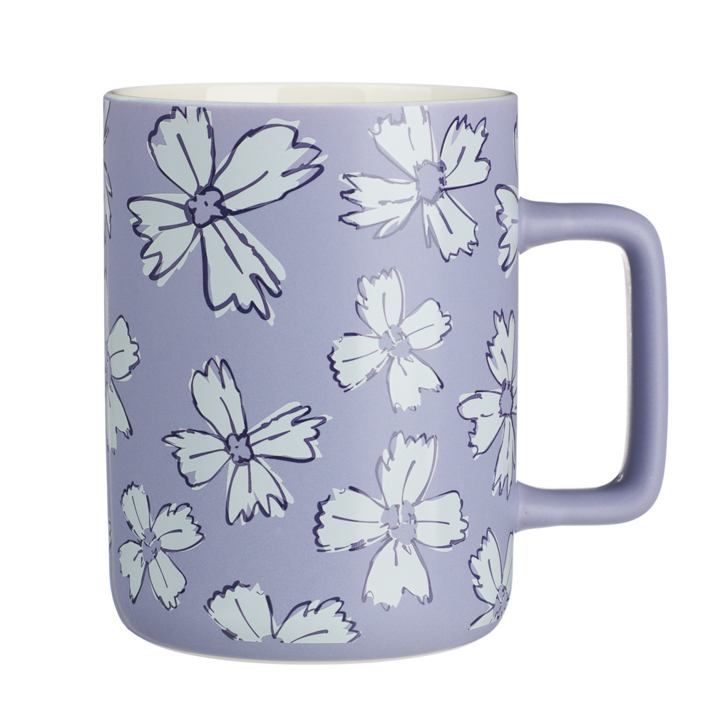 MILLIMI Ситец Кружка, 400мл, фарфор, 3 дизайна - #2