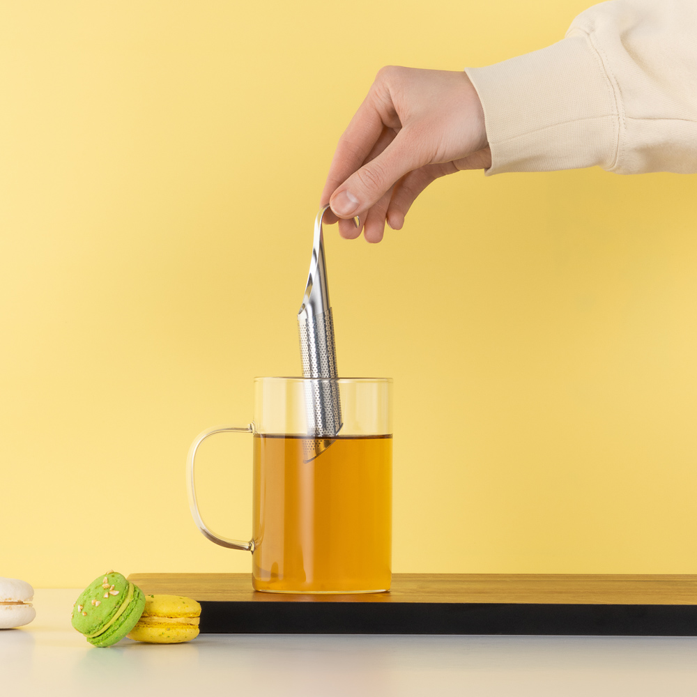 SATOSHI Ситечко для заваривания подвесное 15,7х2см, нерж.сталь - #12