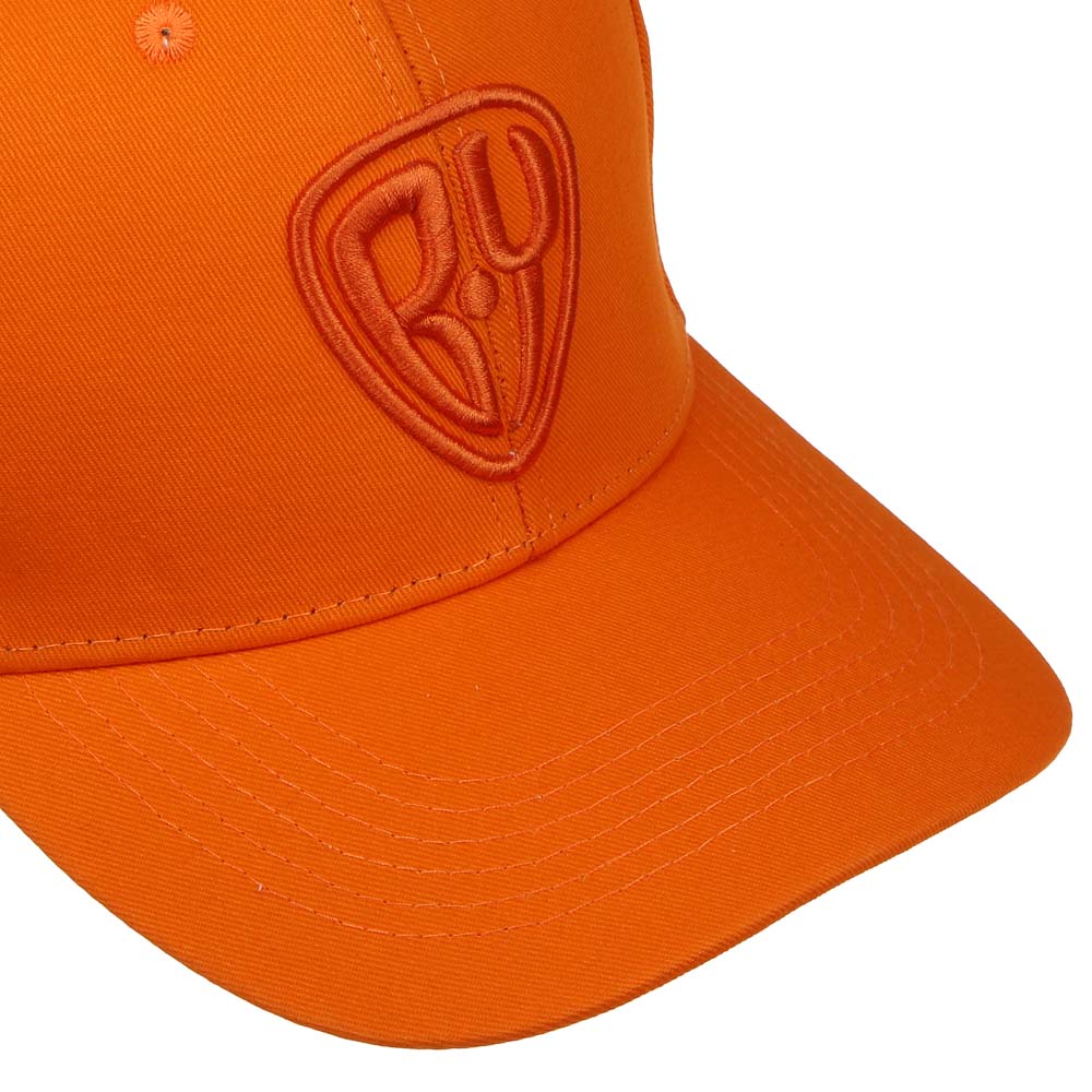 BY Русские Супергерои Кепка взрослая с вышивкой 3Д р.58, 70% хлопок, 30% полиэстер, цвет оранжевый - #3