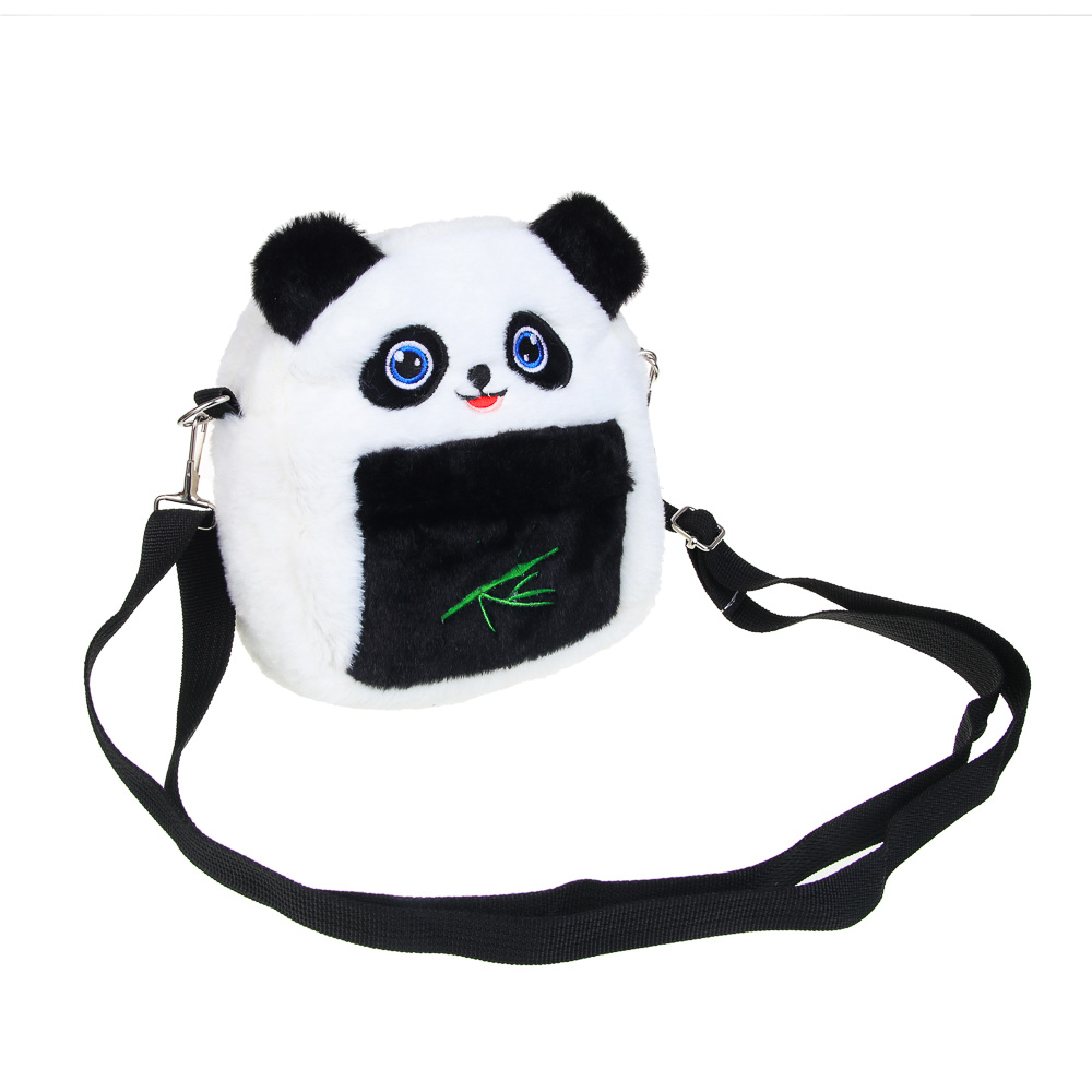 ИГРОЛЕНД Рюкзак детский мягкий "Пандуша", 16х21х4 см, полиэстер - #1