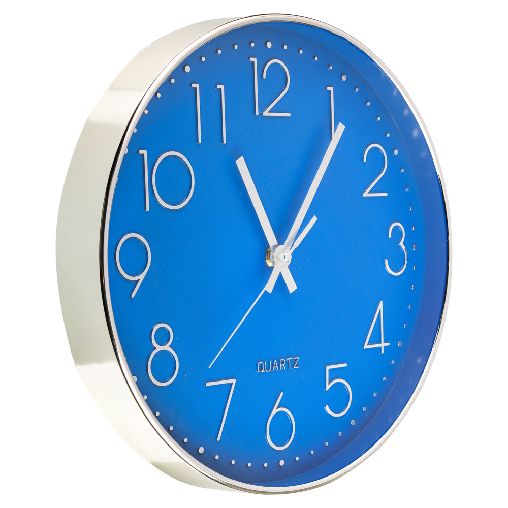 Часы настенные Ladecor chrono, цвет синий - #2
