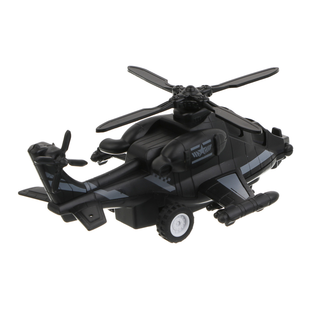 ИГРОЛЕНД Игрушка в виде вертолета "Военная операция", свет, звук, инерц., ABS, 20х12х8,2 см, 2 диз. - #8