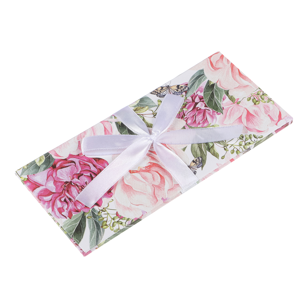 Конверт подарочный ДЛЯ ДЕНЕГ - ПИОН, с бантом, 172х83 - #2