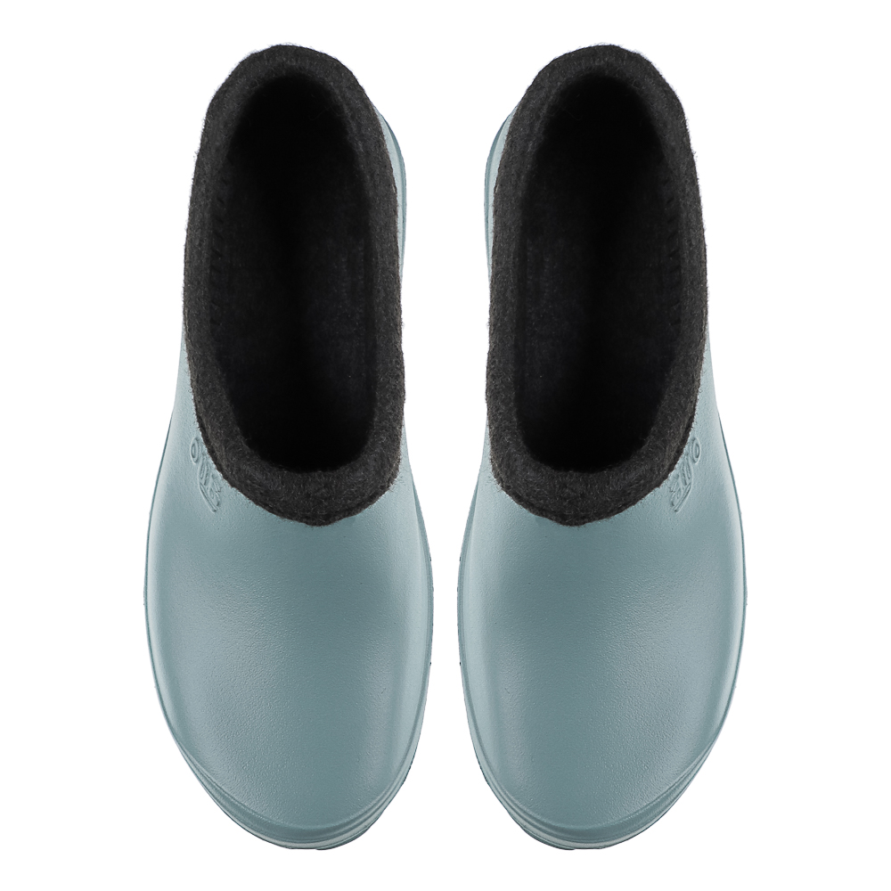 Галоши утепленные мужские AYO, серый/черный, размер 40-45, материал галоши ЭВА, утеплитель ворсин - #12