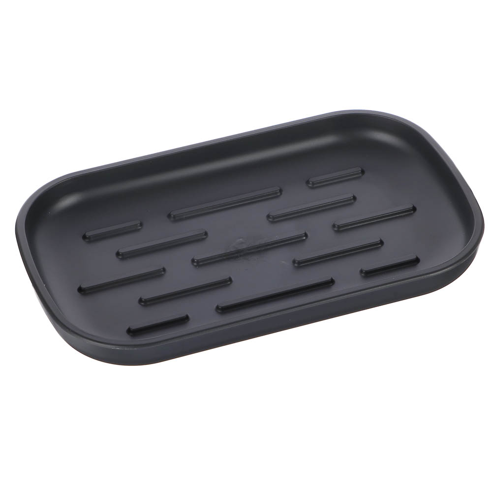 Мыльница Flux, черный графит, 7,5х13,5х1,8см - #2