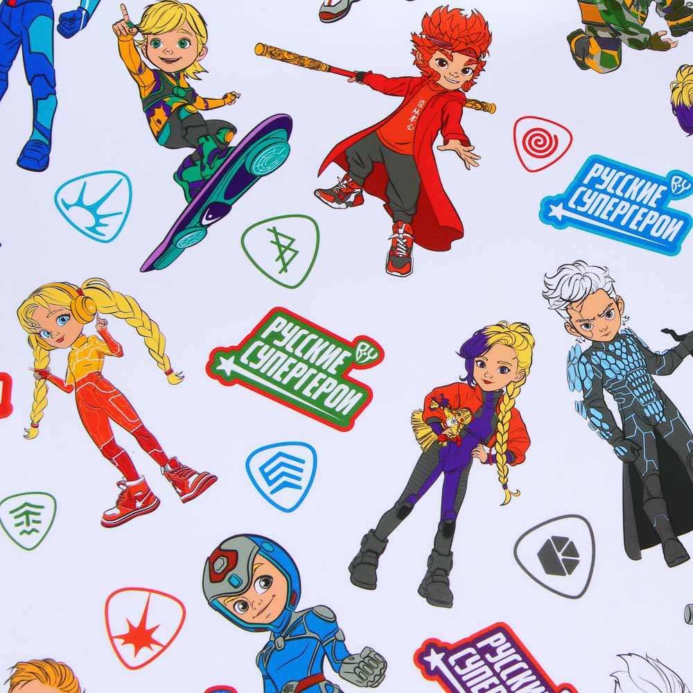 BY Русские Супергерои Короб с крышкой, полипропилен, 30x15x15 см, детский - #4