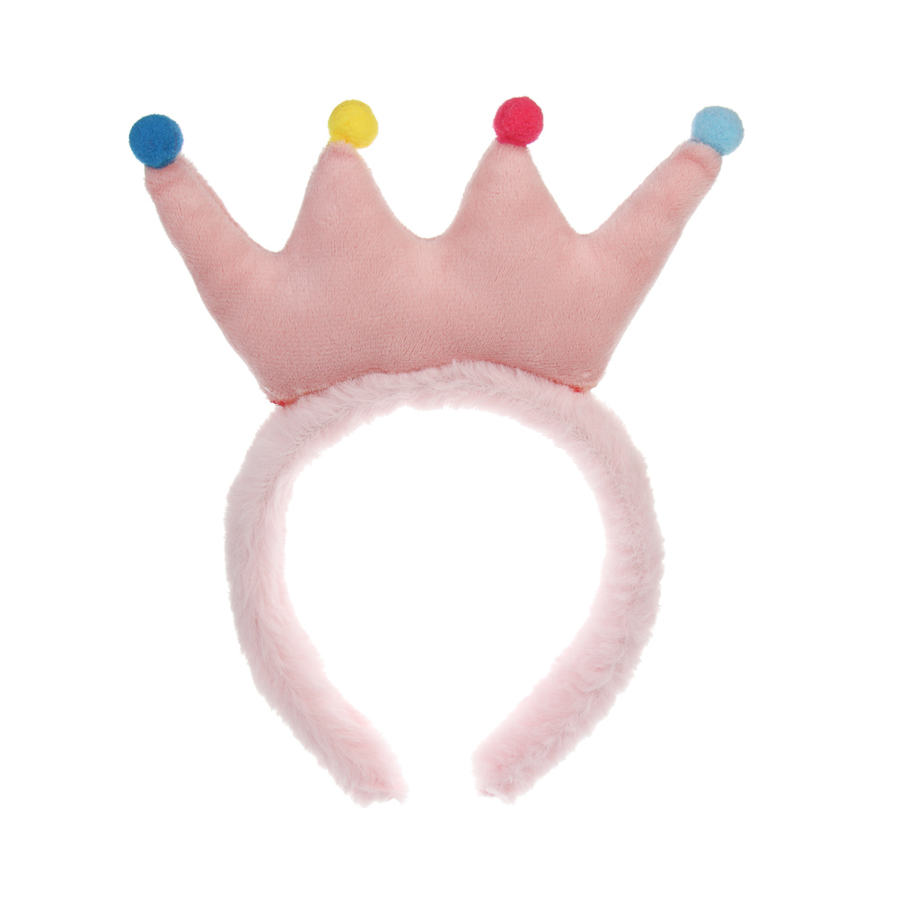 Ободок, 12,5 см, полиэстер, пластик, 5 дизайнов - #2