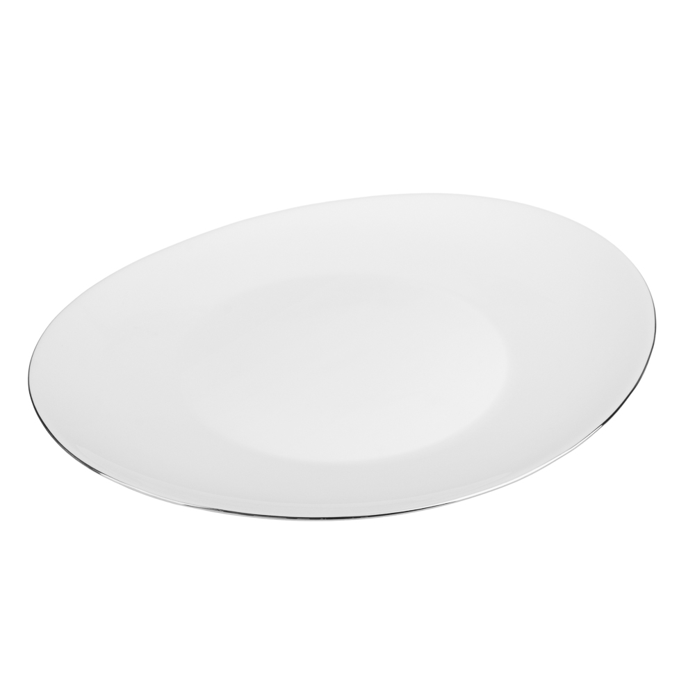 MILLIMI Аура Тарелка подстановочная 26,5см, опаловое стекло - #2