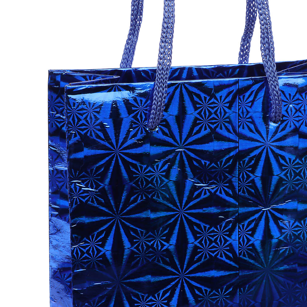 Пакет подарочный бумажный тм СНОУ БУМ 11,5x14,5x6,5 см, фольгированный, 6 цветов - #3