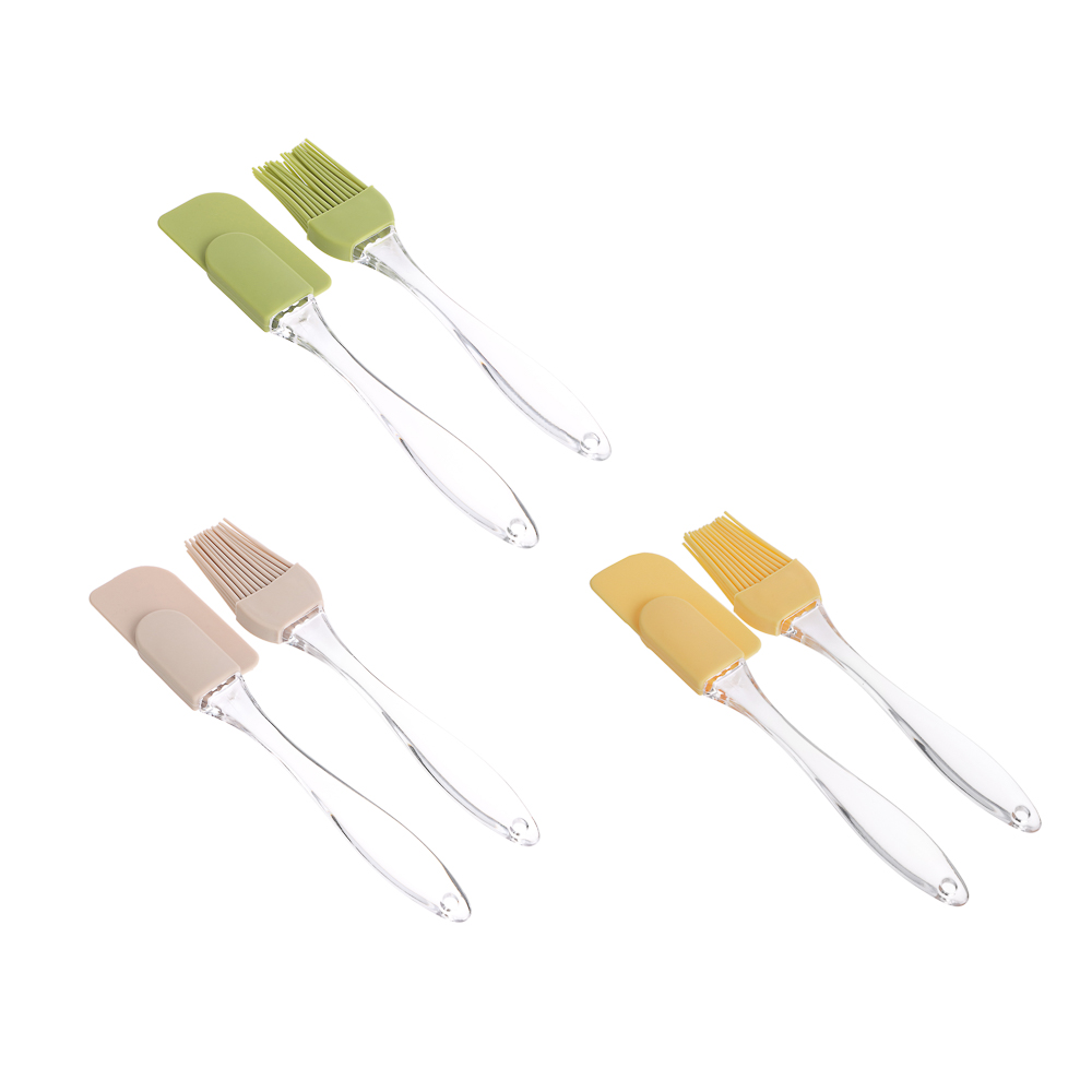 VETTA Набор для выпечки 2пр (кисточка 16см, лопатка 18см), силикон - #1