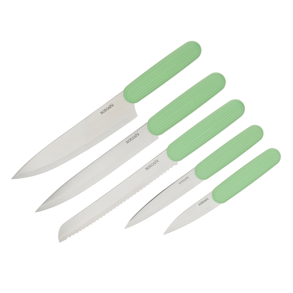 SATOSHI Кайо Набор ножей кухонных 6пр, на подставке - #4