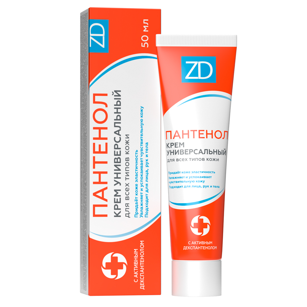 Крем универсальный "Пантенол'ZD" Зеленая Дубрава,50мл - #1