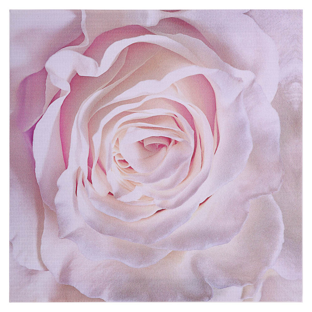 Картина "Нежная роза", 30х30 см - #1