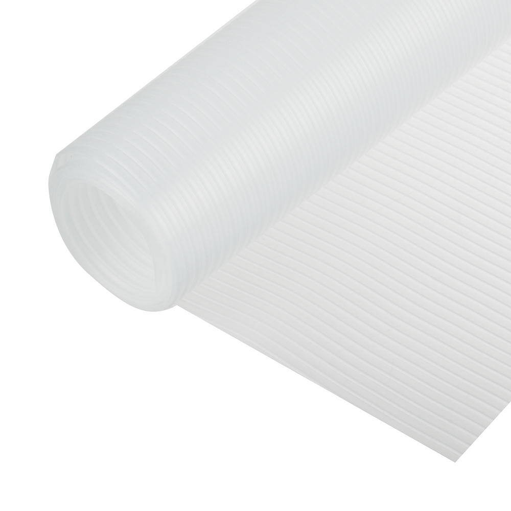 Мат антискользящий в рулоне, тм VETTA, ЭВА, 30x100см, "Полосы", прозрачный - #2