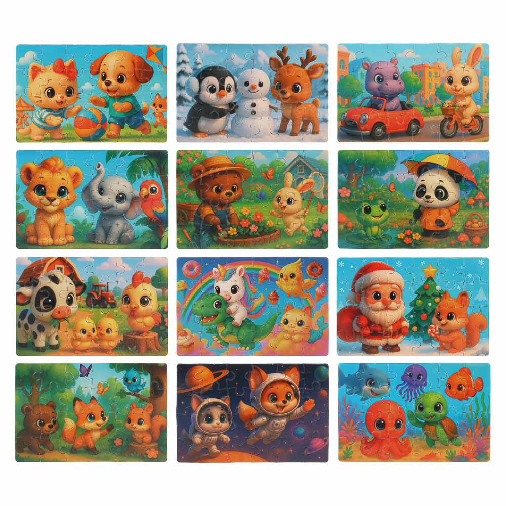 ХОББИХИТ Адвент календарь "Пазлы", картон, 30,2х19,8х5,2см - #2