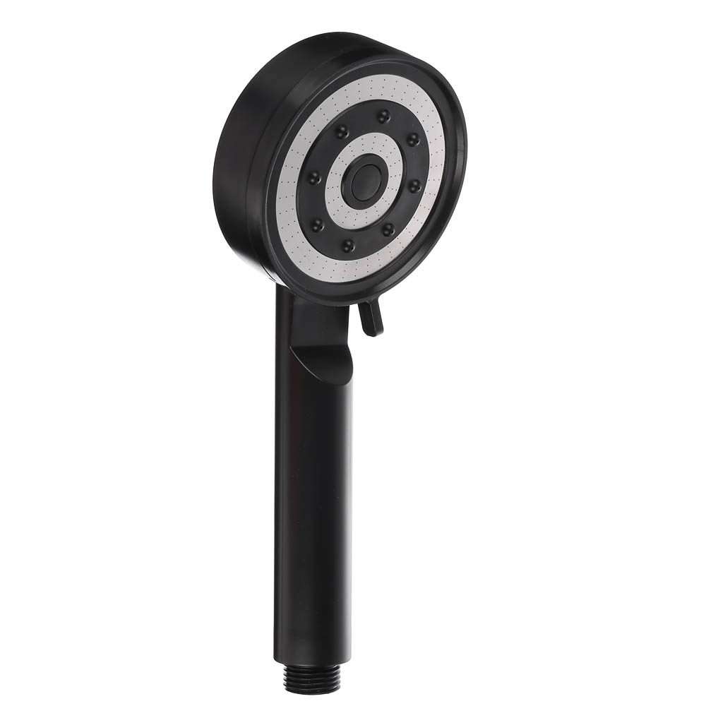 Лейка для душа, 5 режимов, 90мм, черный - #1
