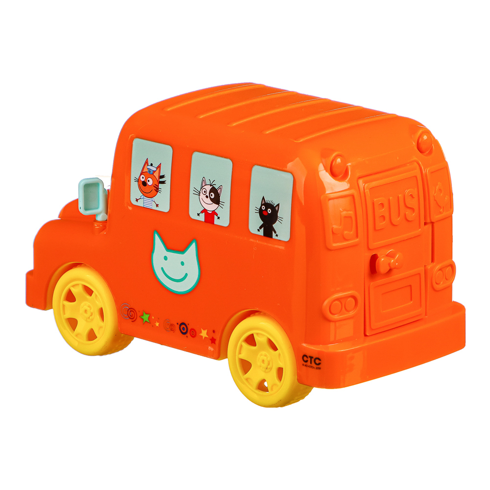 Игрушка музыкальная автобус ИгроЛенд "Три кота" - #3