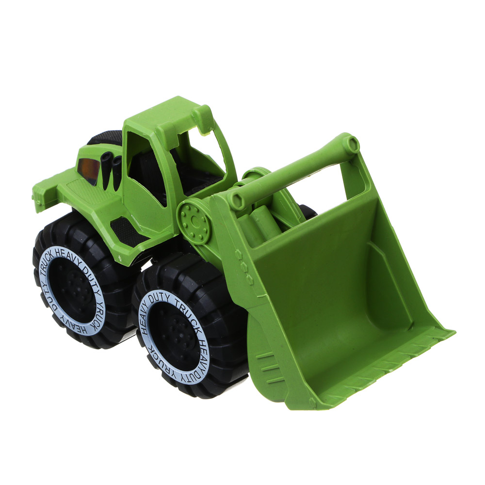 ИГРОЛЕНД Трактор с ковшом, подвижные детали, PP, 19х23,5х7 см, 4 дизайна - #4