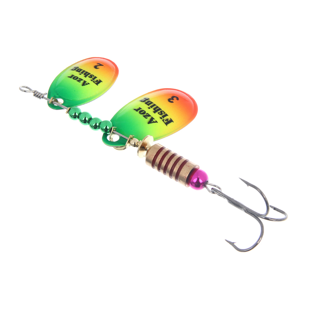 Блесна вращающаяся "Тандем" тм AZOR FISHING, 2 лепестка, 12гр., 5 цветов - #4