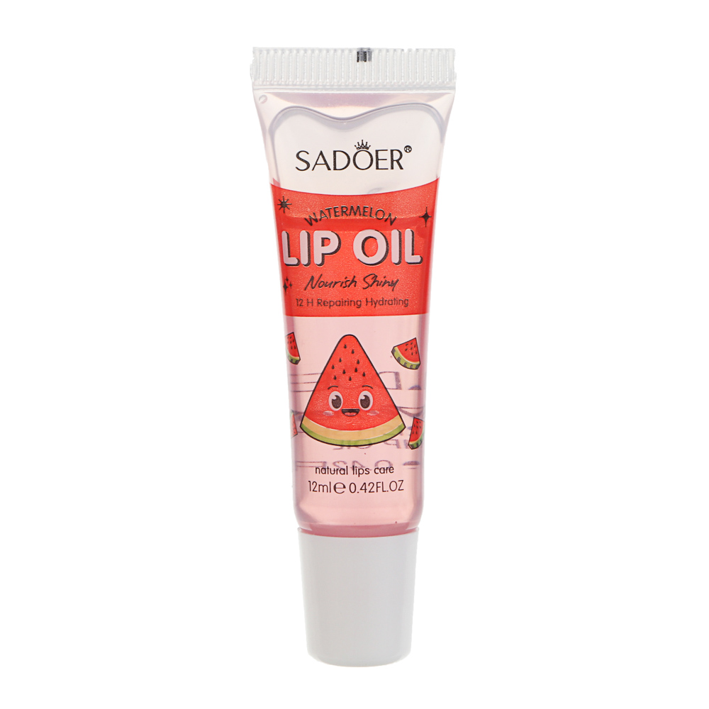 Масло для губ увлажняющее с ароматом арбуза тм Sadoer, 12мл - #1