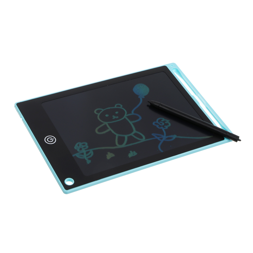ХОББИХИТ Планшет для рисования графический LCD экран, 8,5 дюймов, пластик, 4 цвета - #8