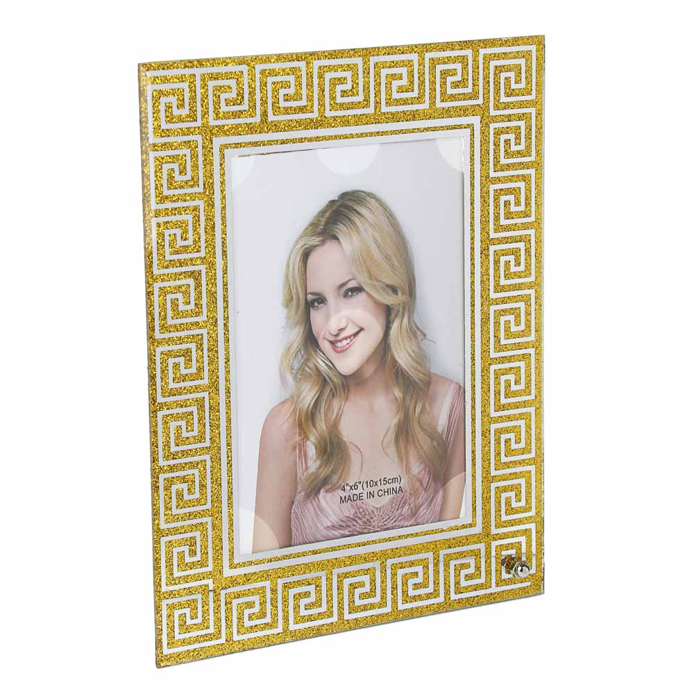 Фоторамка стеклянная 10х15см, 4 дизайна - #2