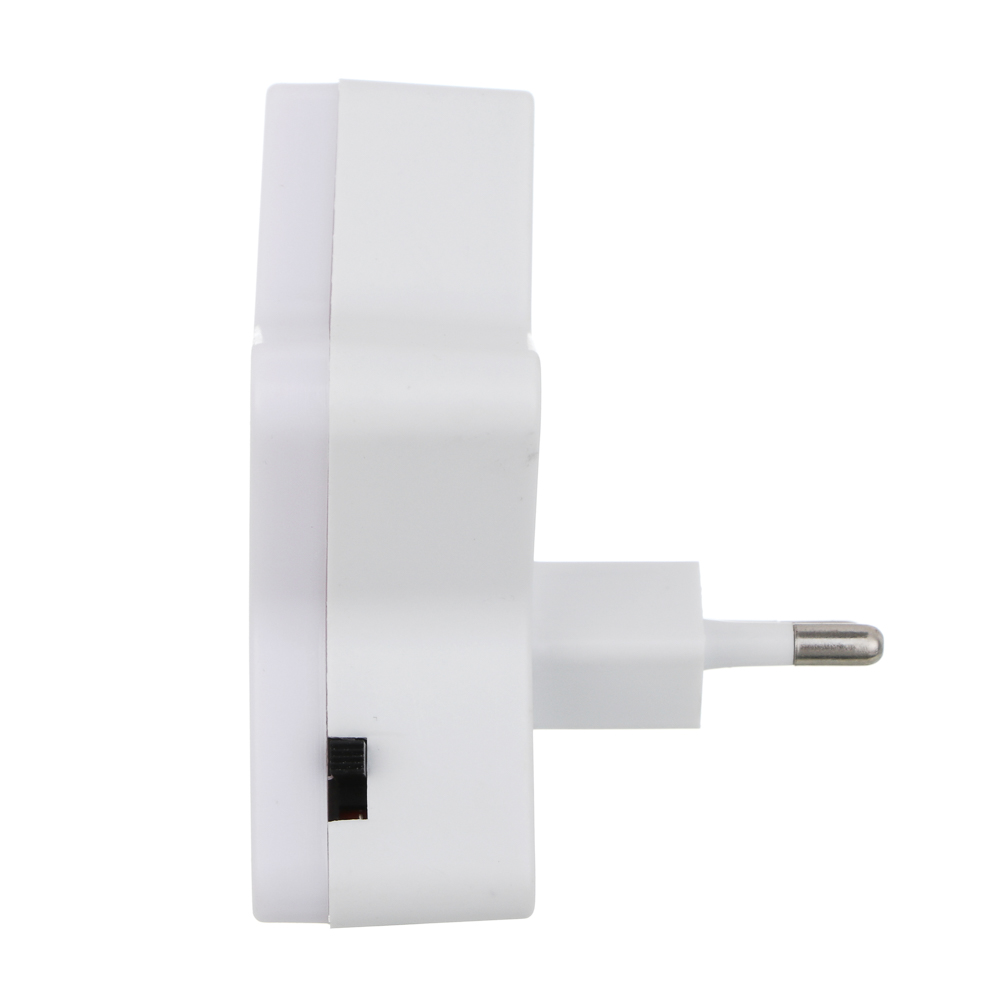 BY Светильник-ночник в розетку Звезда светодиодный, 1Вт, 8см, 230В, пластик, белый - #5