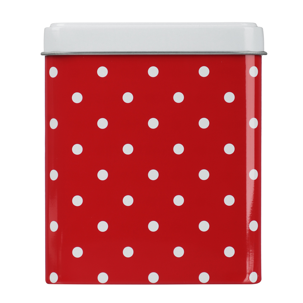 Банка для сыпучих продуктов тм VETTA, Горошек, 10x10x12см, жесть - #3