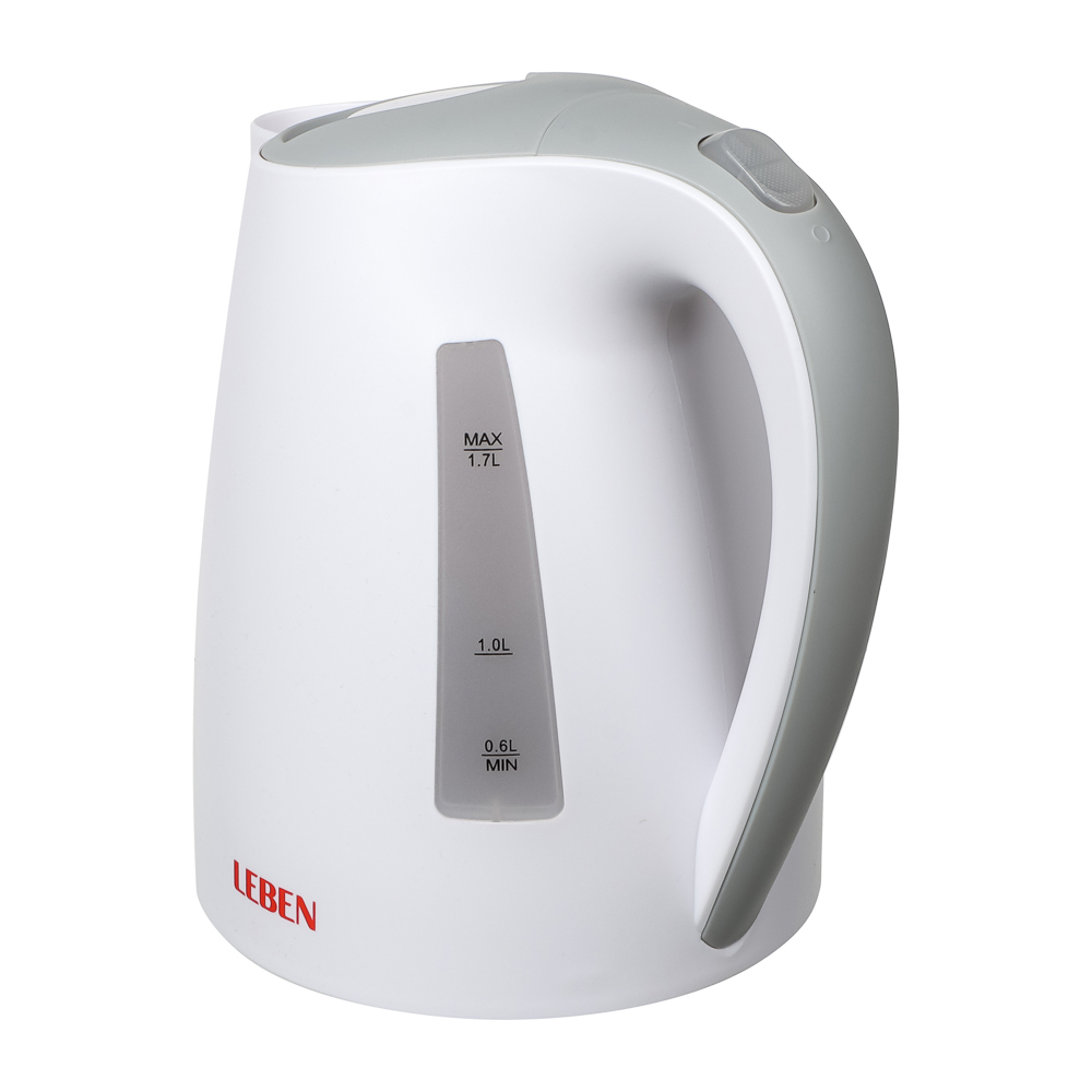 LEBEN Чайник электрический 1,7л, 1850Вт, пластик - #8