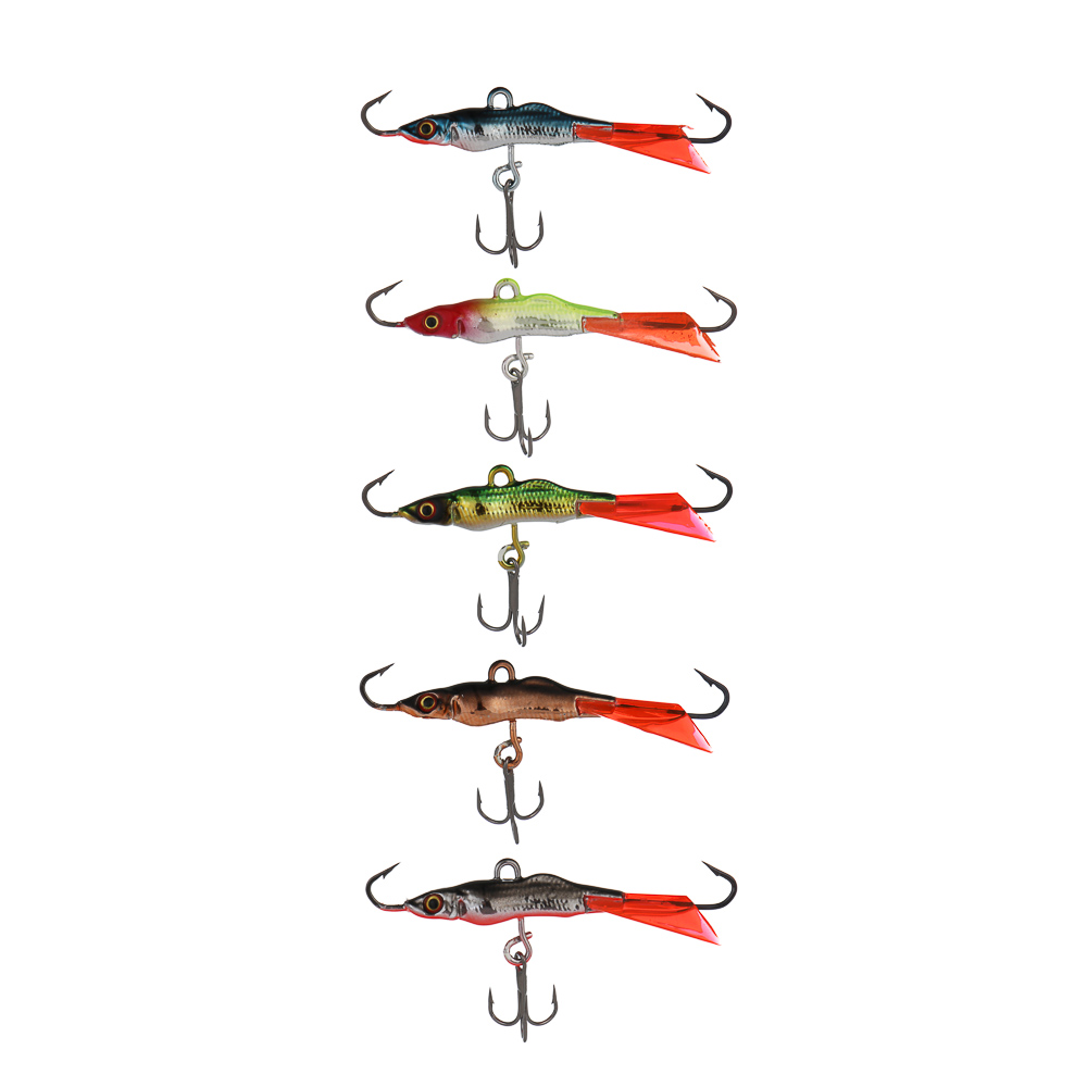 Балансир "Малек" тм AZOR FISHING, 6 гр, 3 см, 5 цветов - #1