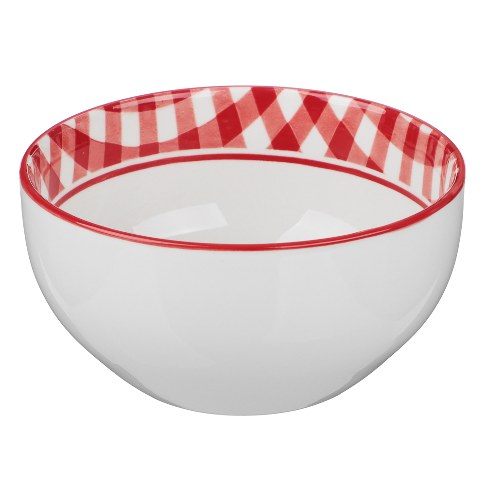 Салатник Черри тм MILLIMI, 14,3см, фарфор, белый - #2