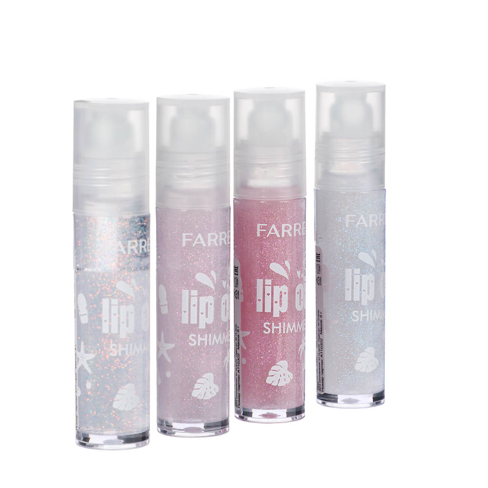 Масло для губ Lip Oil Shimmer, тм Farres, 6 мл - #1