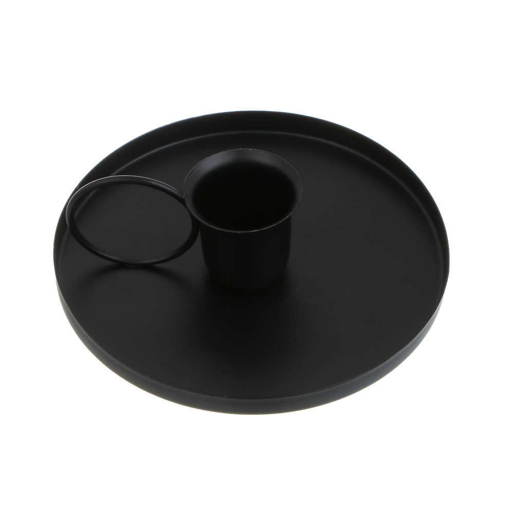 Подсвечник тм LADECOR металлический, 10,5x10,5x3,5 см, с ручкой, 2 цвета - #6