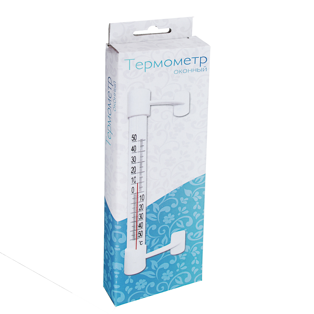 Термометр оконный Липучка (-50 +50) Т5 картон. коробка - #3