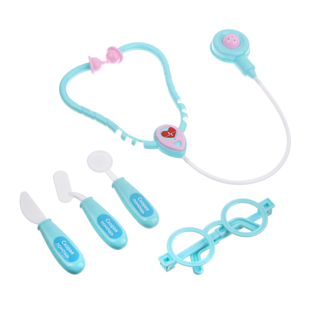 ИГРОЛЕНД Набор доктора, 5пр.,PP , 32х22х3см, 2 дизайна - #5