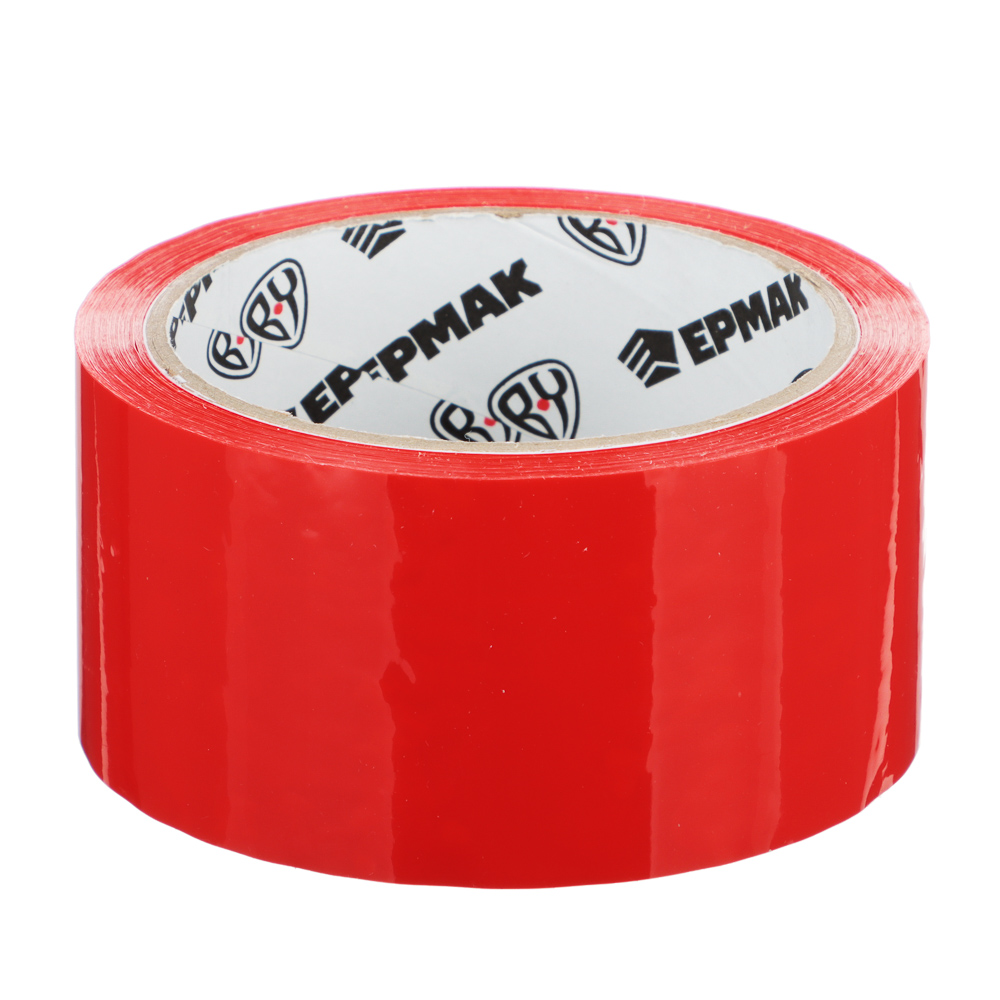 ЕРМАК Клейкая лента, красная, 500х4,8 см - #1